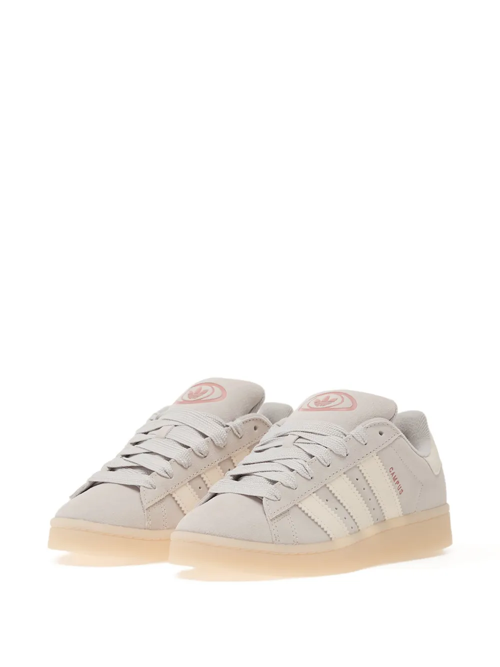 adidas Campus sneakers met drie strepen Grijs