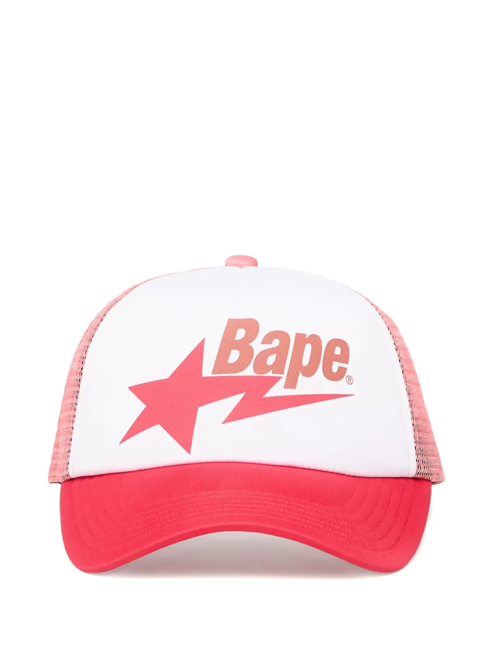 A BATHING APE® logo-print hat | White | Image 1