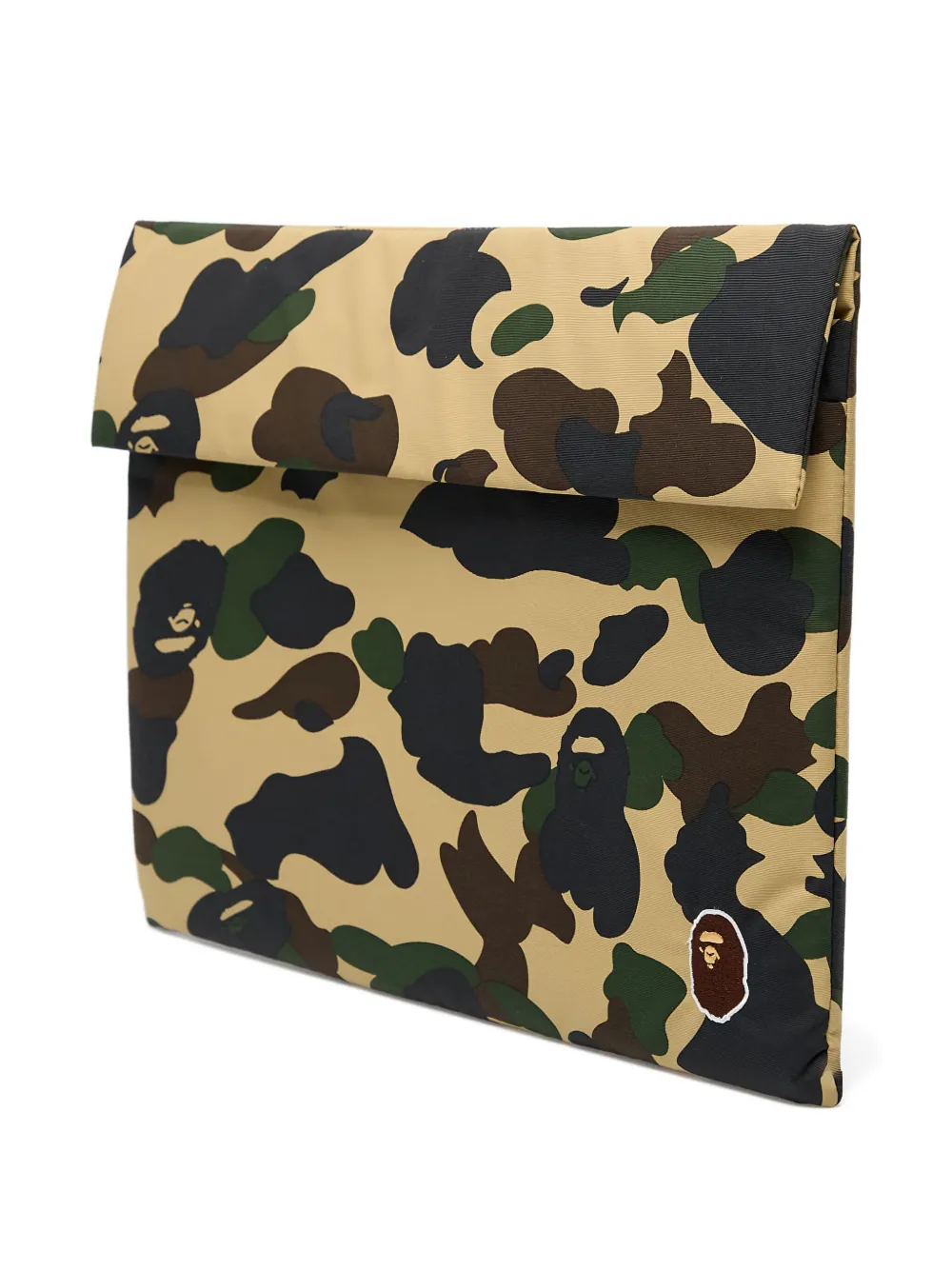 A Bathing Ape Camo 15 Inch Pc Case In Neutral