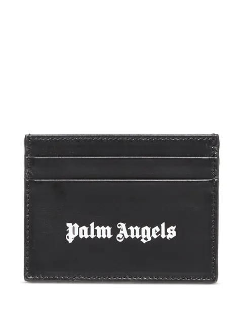 Palm Angels logo-print cardholder