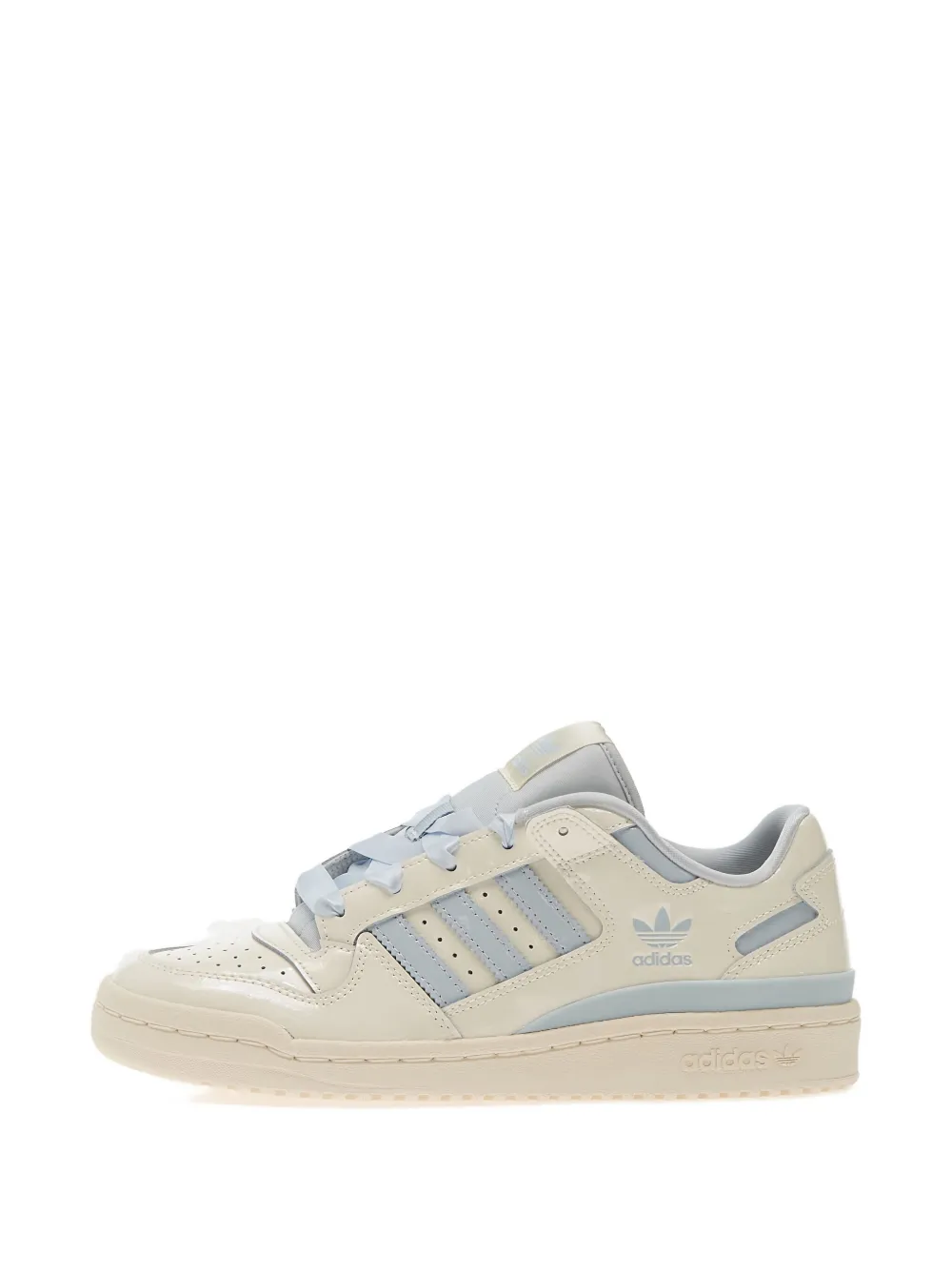 Adidas Originals Forum Low Lace-up Sneakers In Neutral