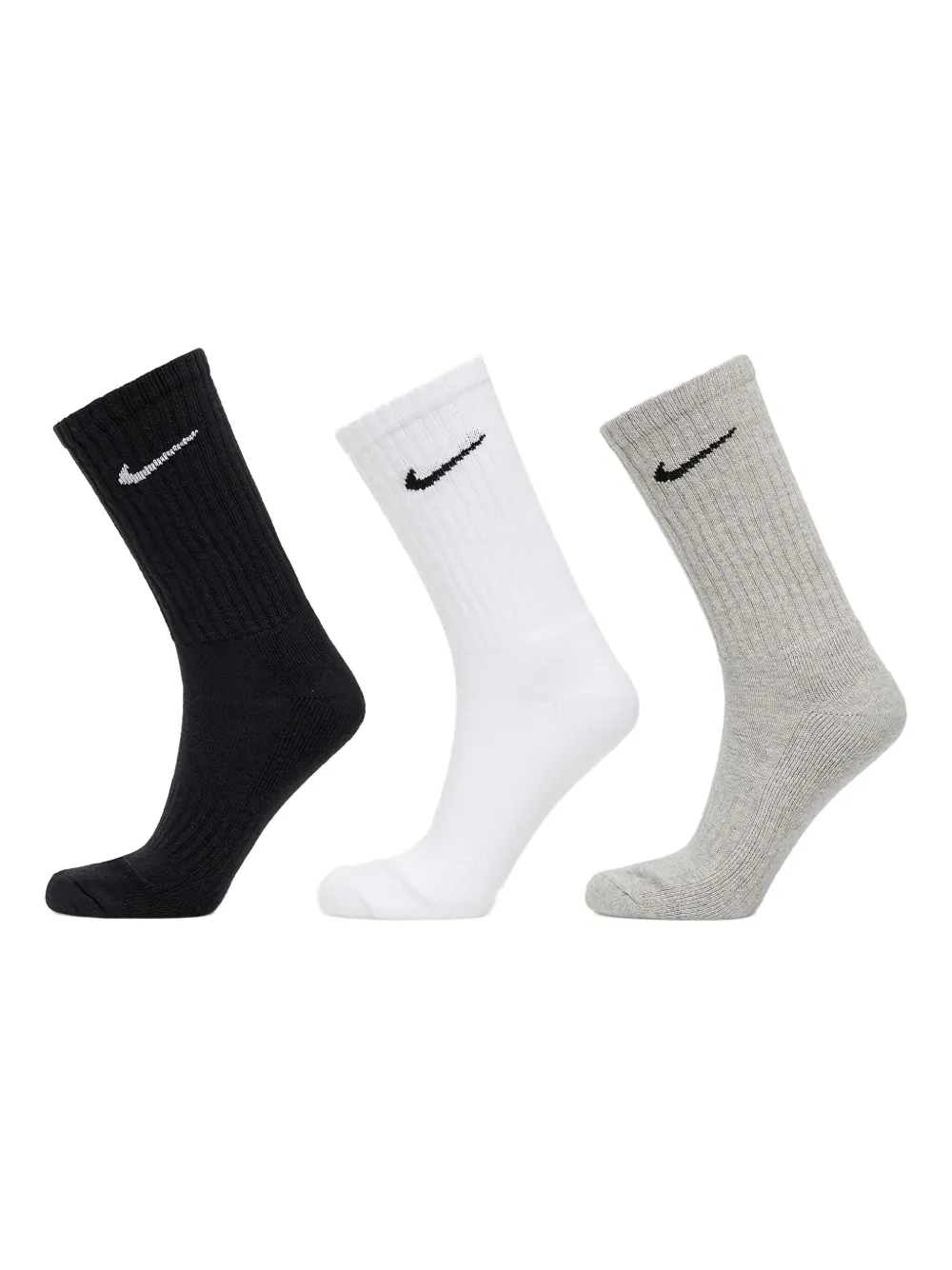 Nike Swoosh-logo cushioned socks (pack of three) | negro | Image 1