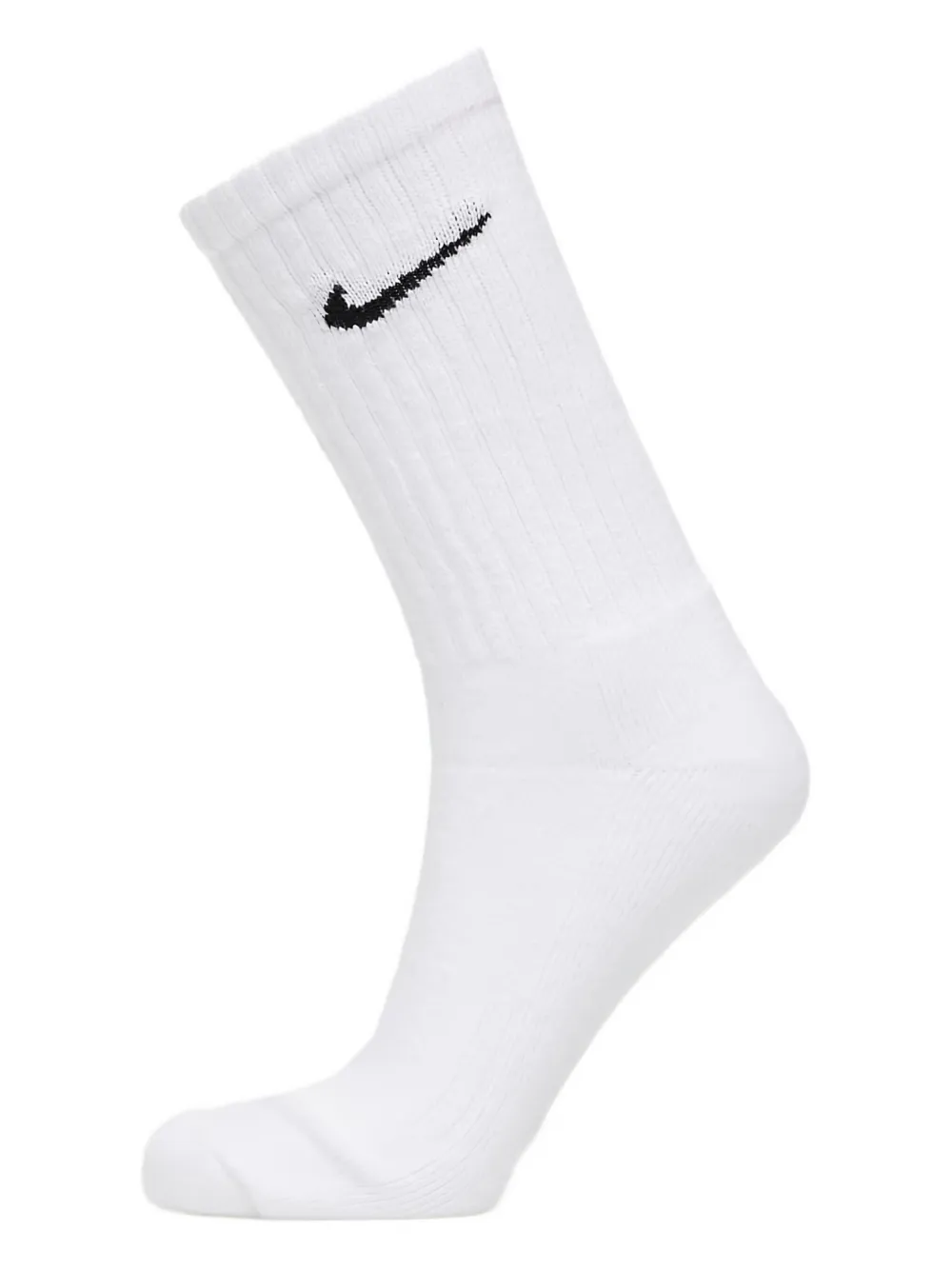 Nike Swoosh-logo Cushioned Socks (pack Of Three) In Gray