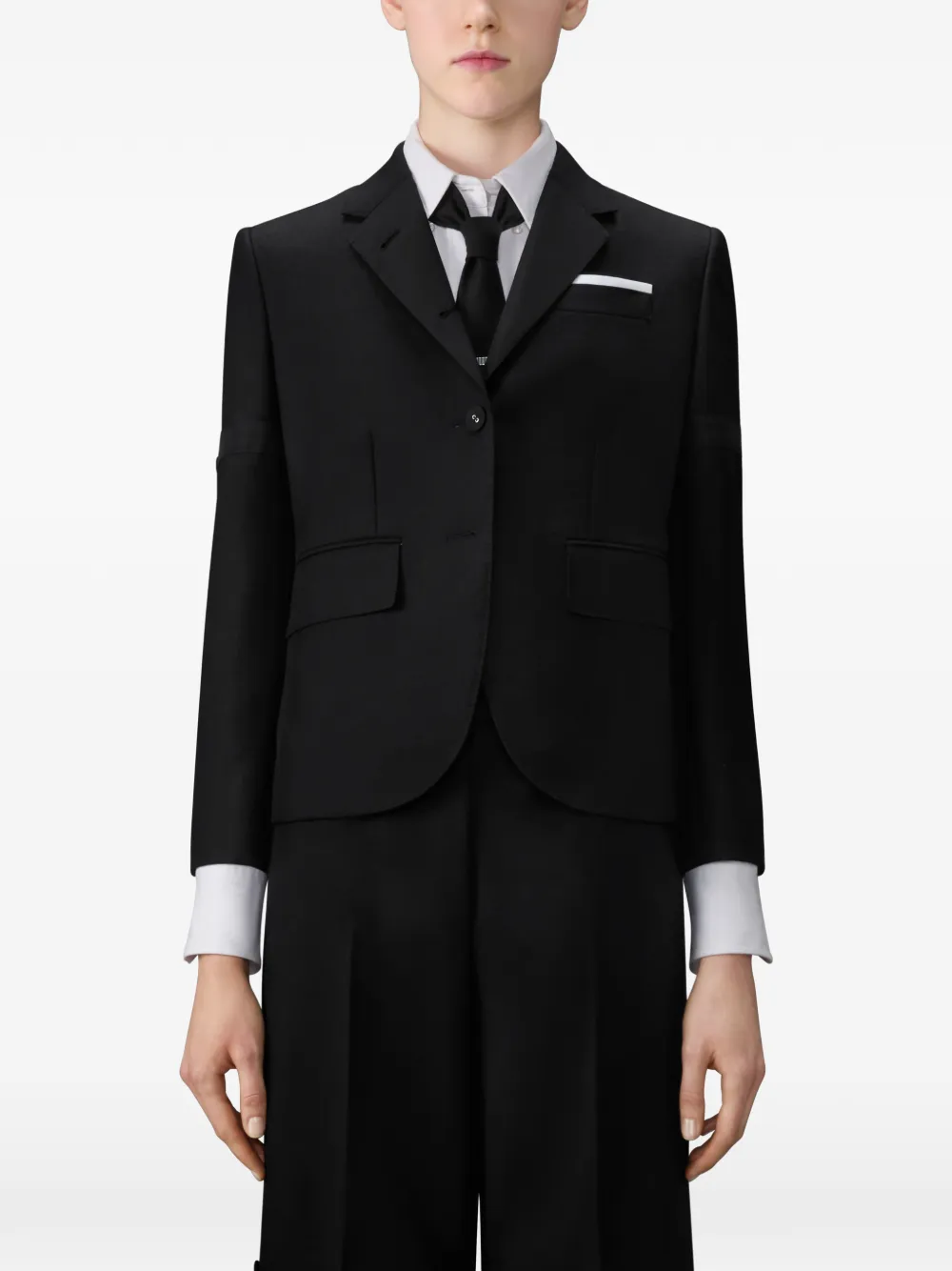 Thom Browne Blazer met knopen Zwart