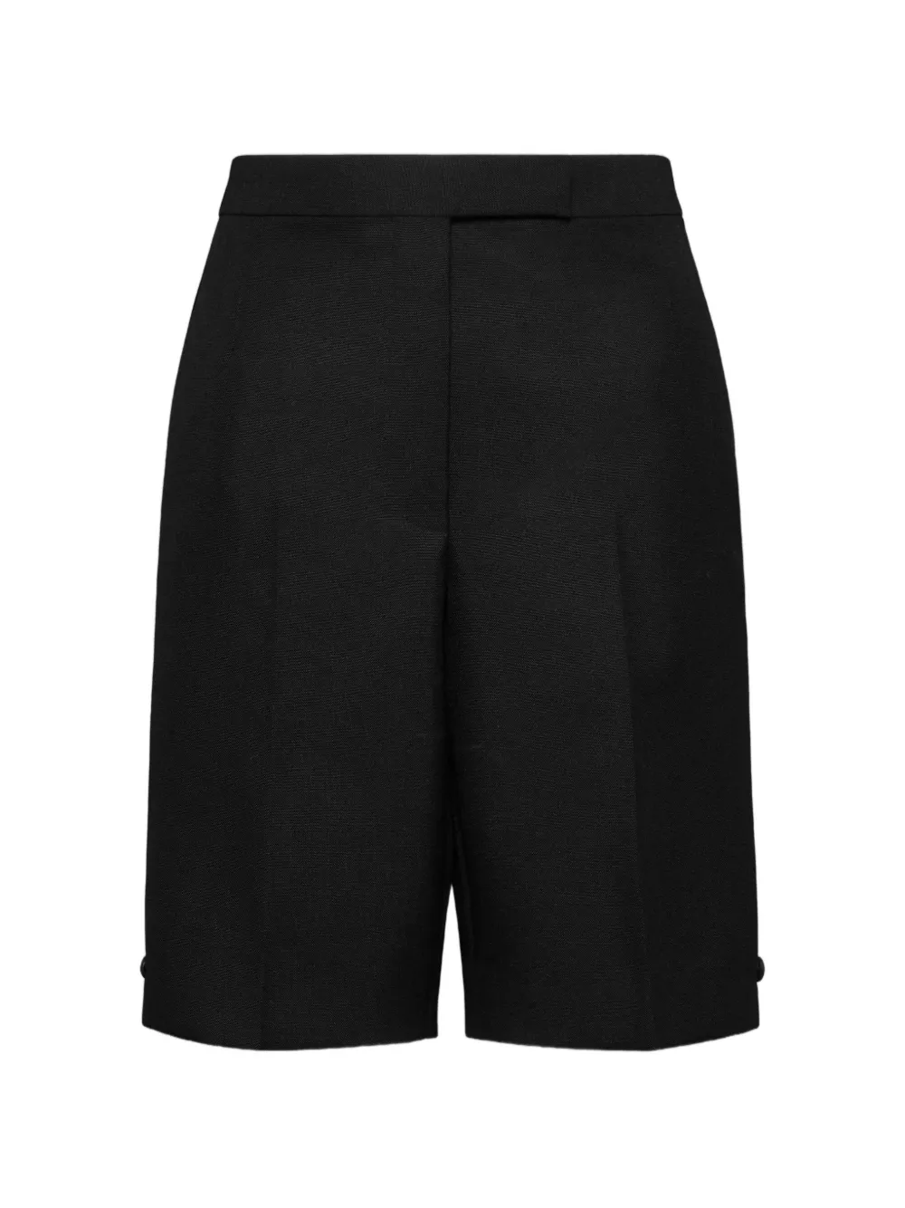 Thom Browne button bermuda shorts - Nero