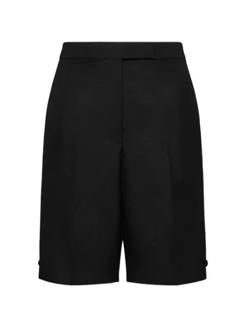 Thom Browne 3-ply wool mohair bermuda shorts