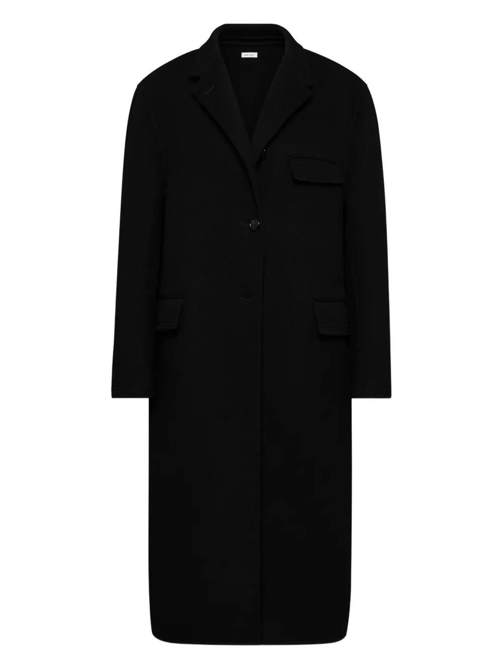 Thom Browne single-breasted coat Zwart