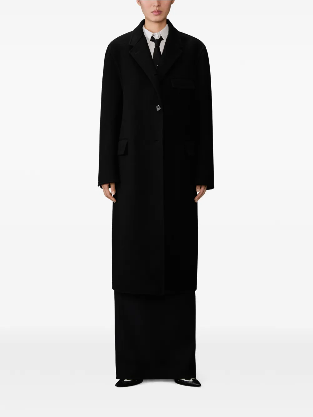 Thom Browne abrigo con botones | negro | Image 1