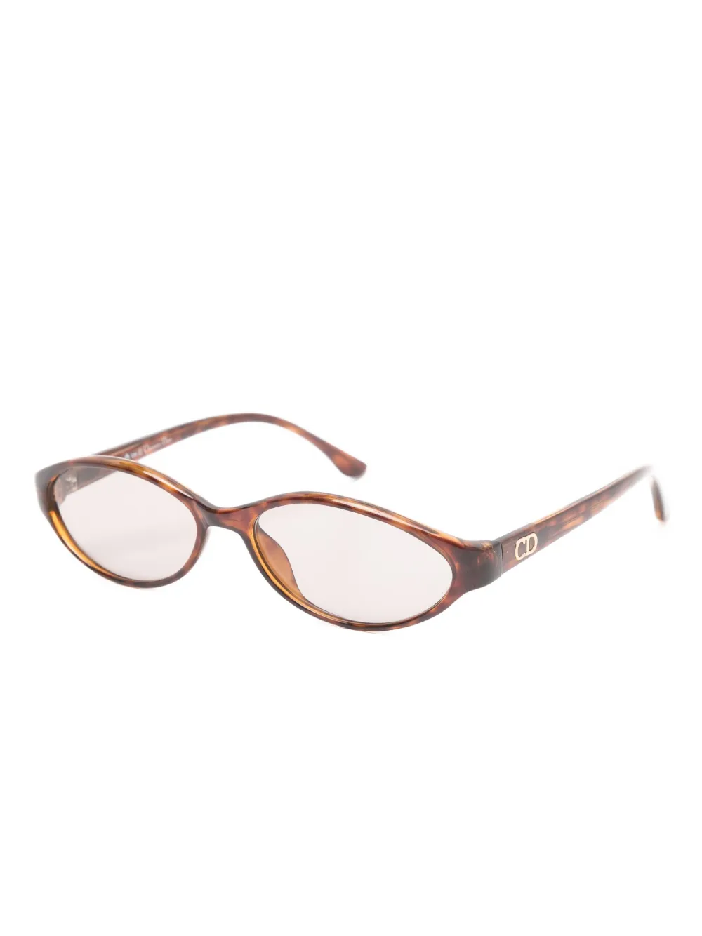 Christian Dior Pre-Owned lentes de sol con armazón redonda | Hombre | Image 2