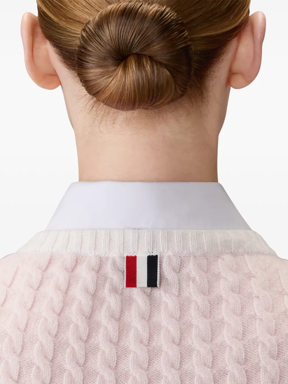  Thom Browne Stitch Shell Top - Pink 