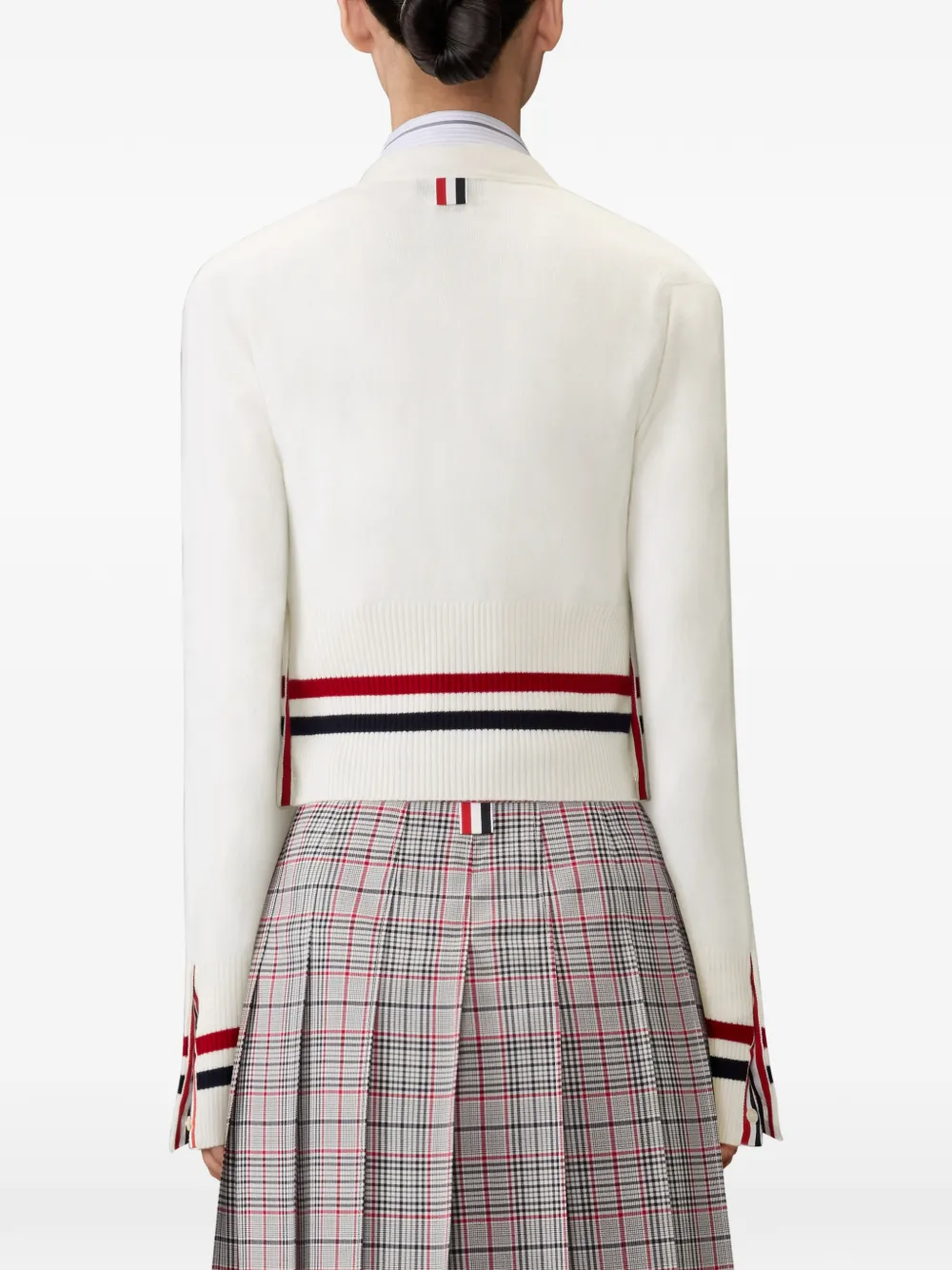 Thom Browne Kasjmier vest Wit