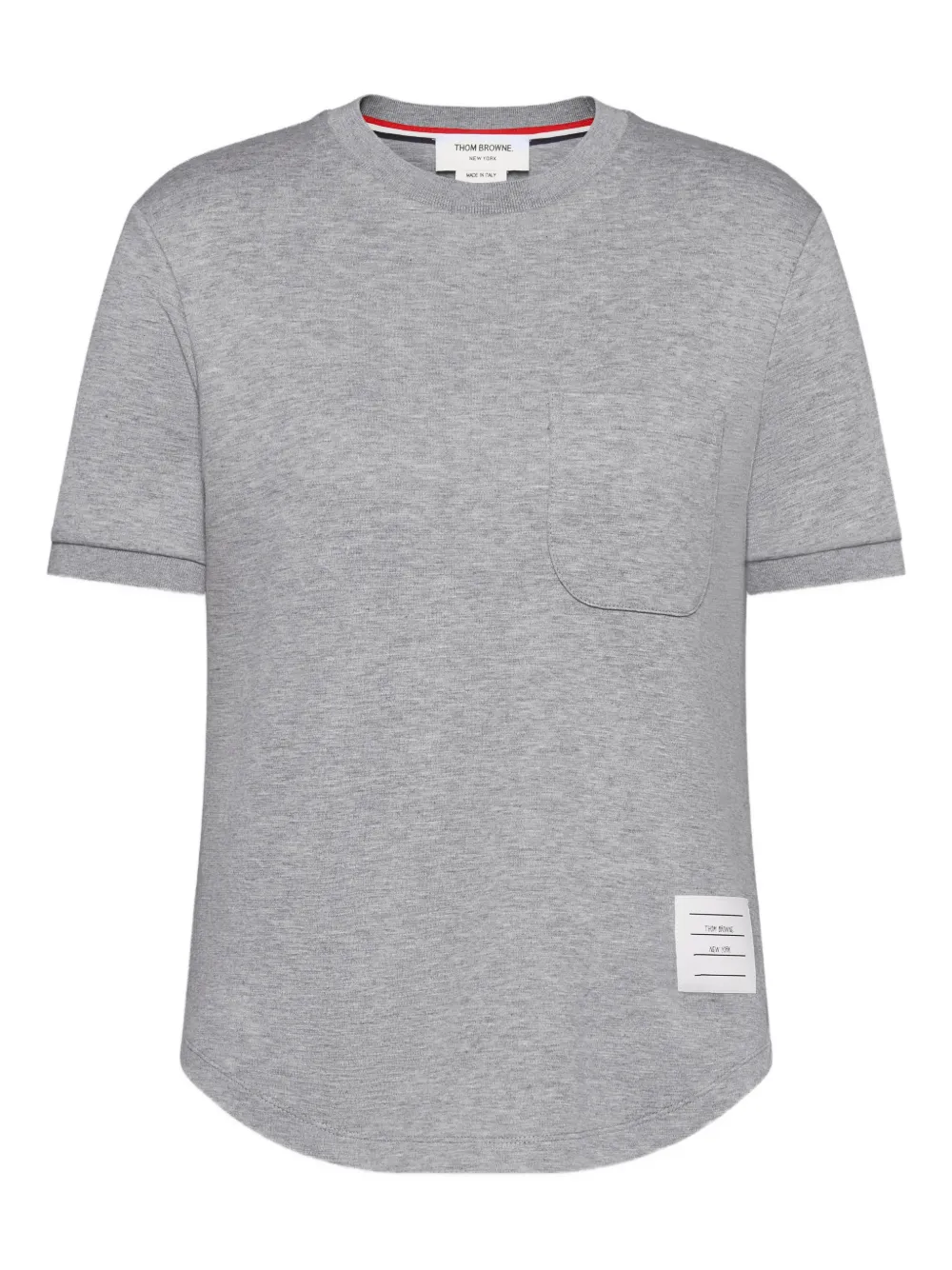 Thom Browne T-shirt in cotone - Grigio