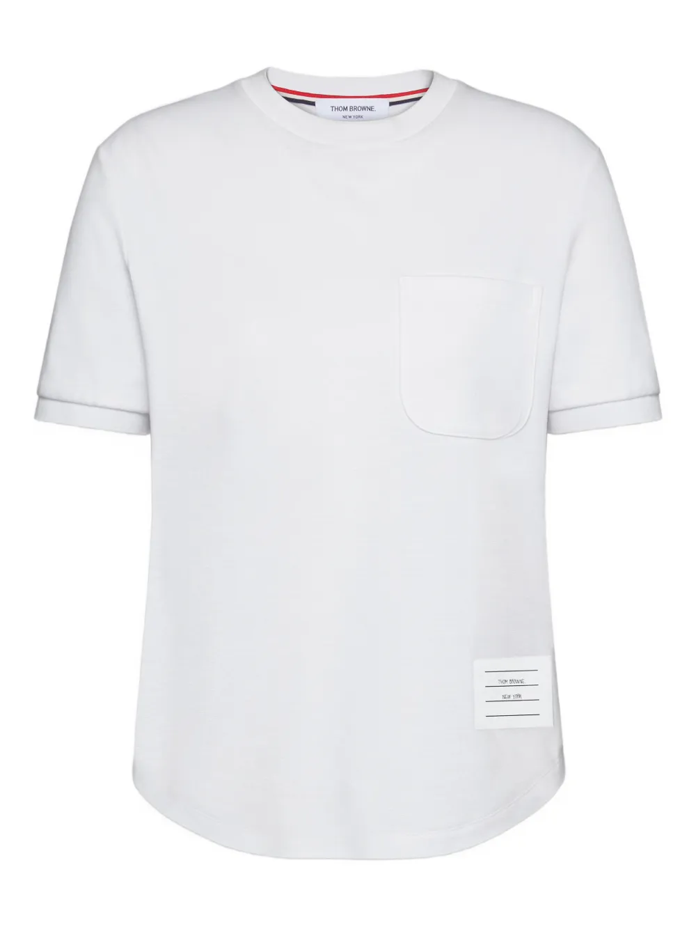 Thom Browne T-shirt in cotone - Bianco