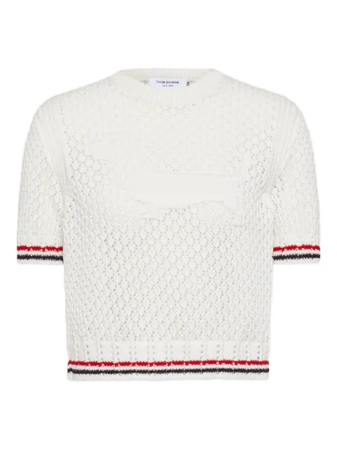 Thom Browne Hector pointelle T-shirt