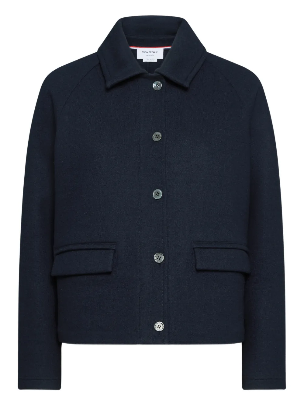 Thom Browne double-face jacquard jacket | Blue | Image 1