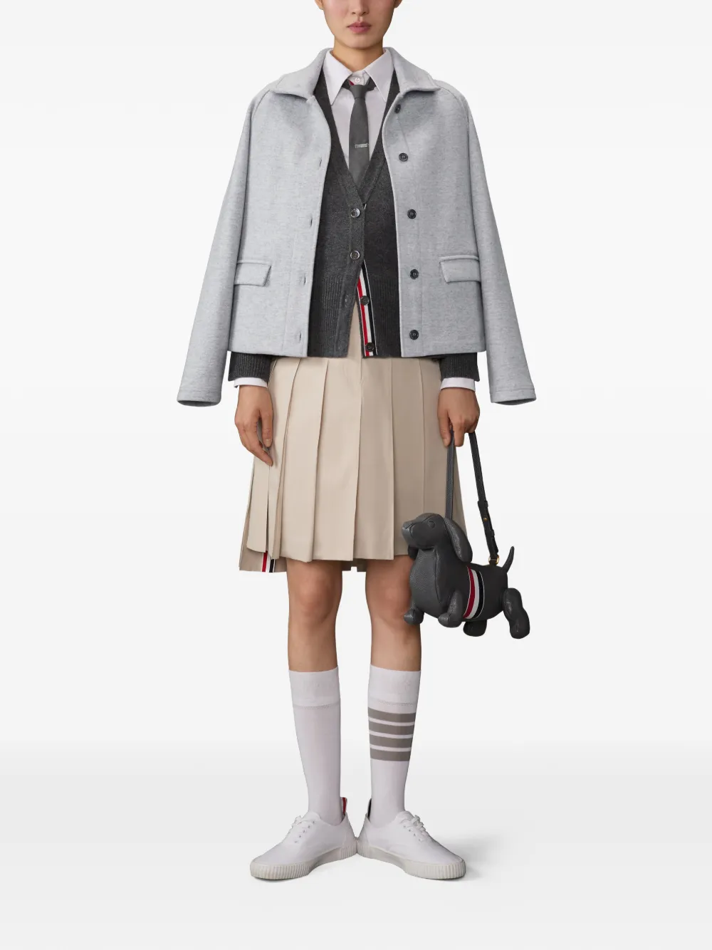 Thom Browne double-face jacquard jacket | Fitted Jackets | Image 2