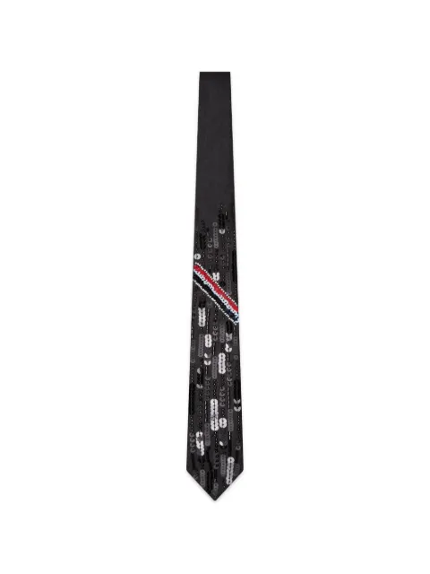 Thom Browne sequin-embellished tie
