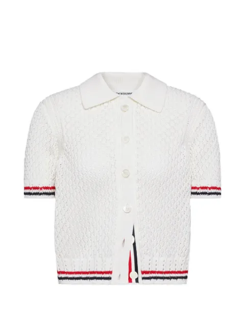 Thom Browne cárdigan de manga corta