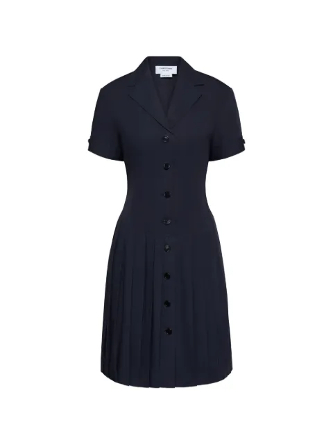 Thom Browne Abito midi plissettato