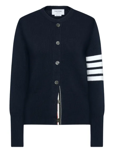 Thom Browne lunar new year wool 4-Bar intarsia cardigan