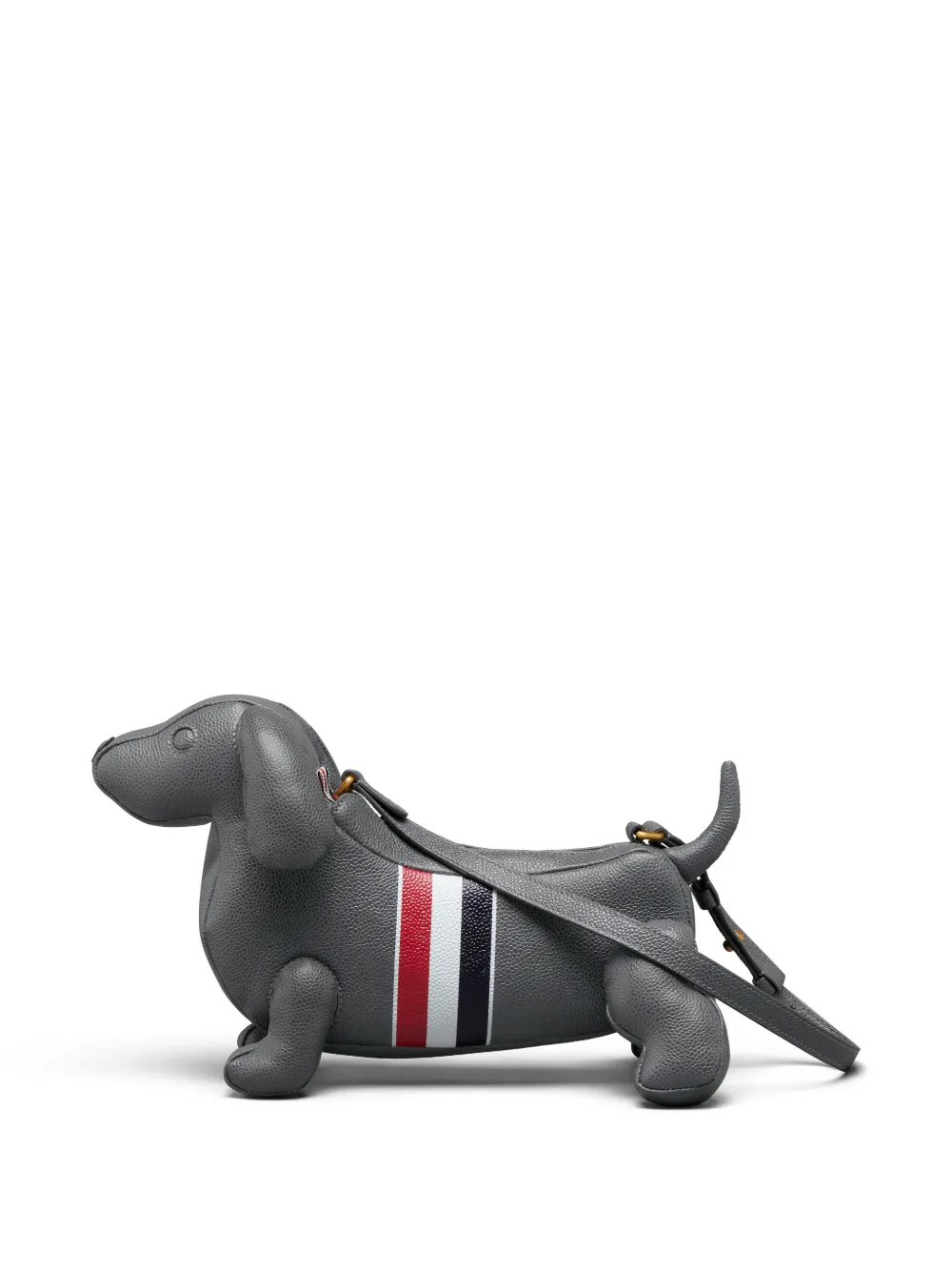  Thom Browne Bandolera Hector Granulada - Gris 