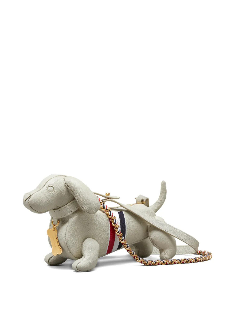 Thom Browne Hector mini-crossbodytas met textuur Beige