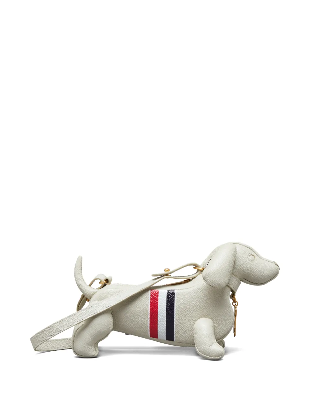 Thom Browne dog-motif cross body bag - Toni neutri