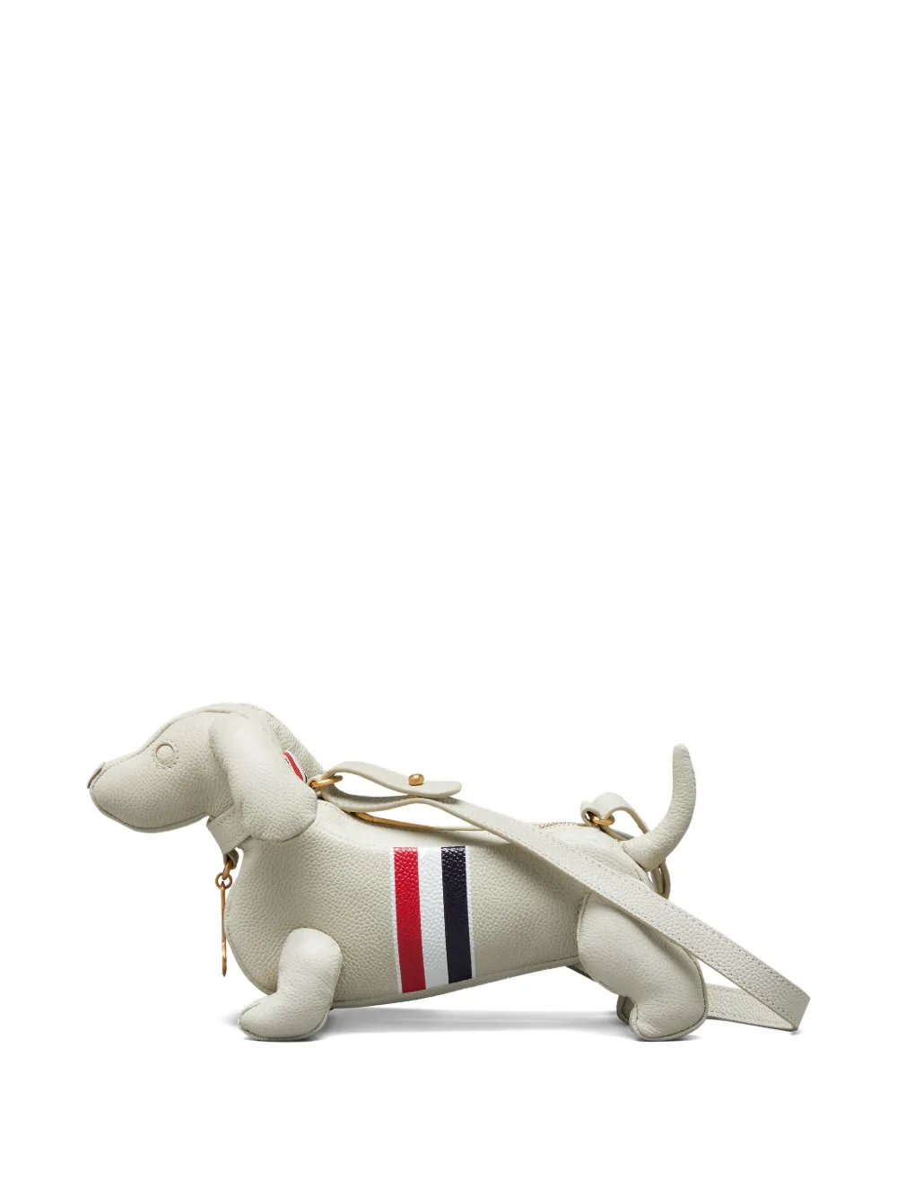  Thom Browne Dog-motif Cross Body Bag - Neutrals 