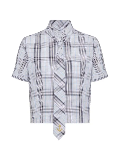 Thom Browne blusa con motivo de cuadros