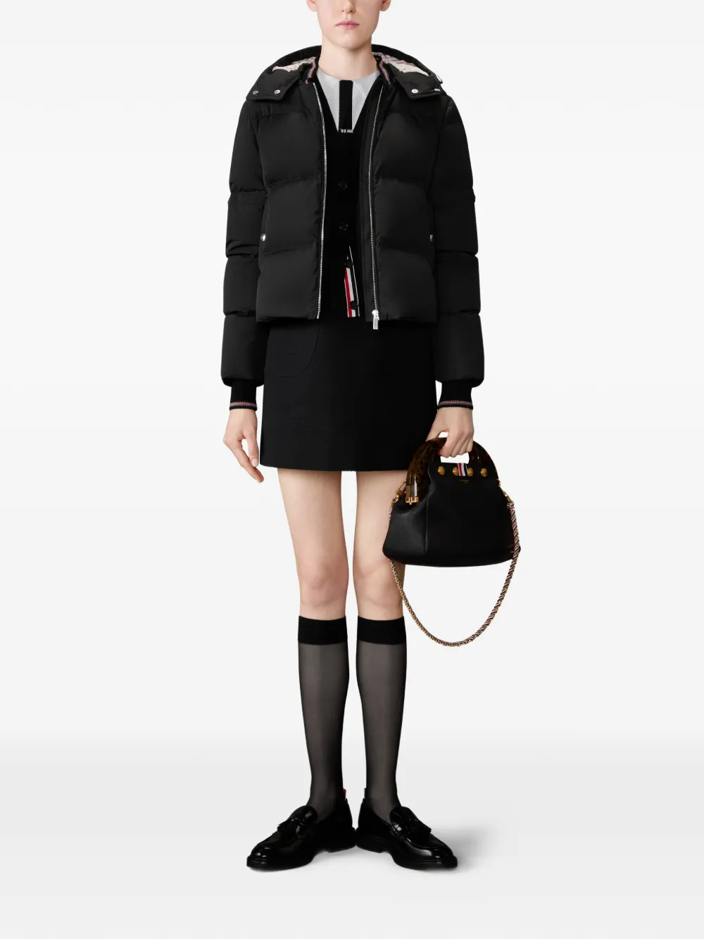 Thom Browne zip-up down jacket | Down Jackets | Image 2