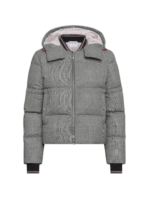 Thom Browne patterned hooded jacket
