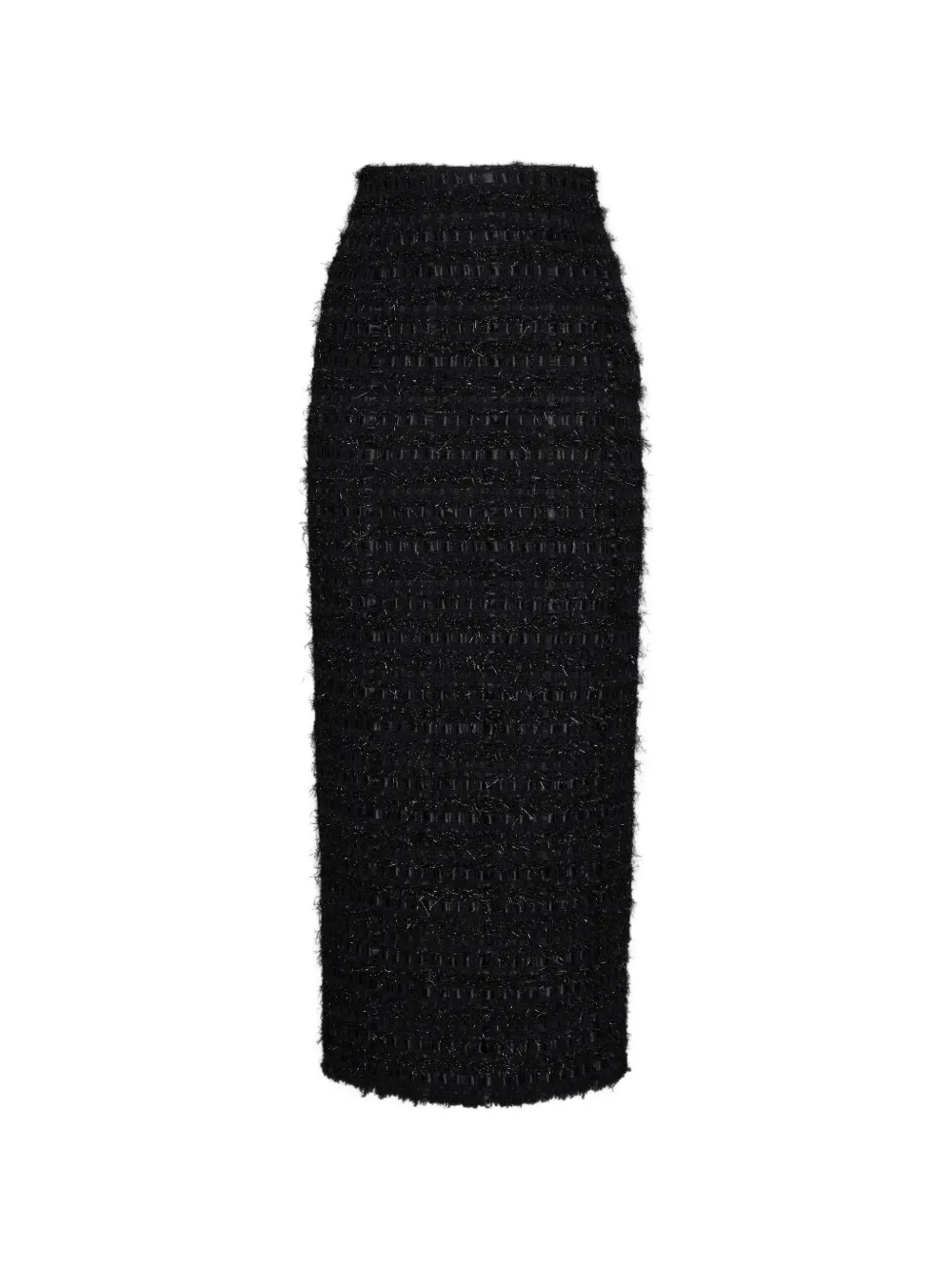 Thom Browne サテン リボン ツイード スカート | ブラック | Image 1