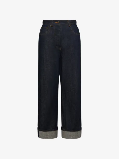 Thom Browne turn-up cuff jeans