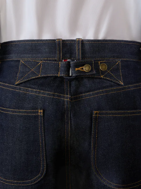THOM BROWNE ステッチ ワークパンツ ネイビー 40サイズ THOM BROWNE