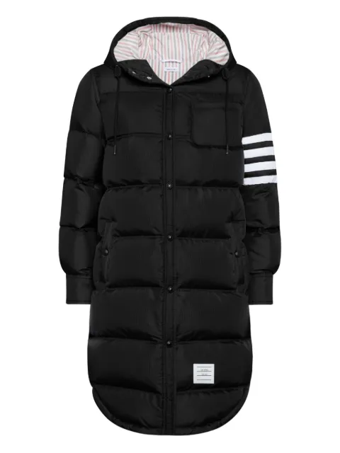 Thom Browne ripstop 4-bar parka