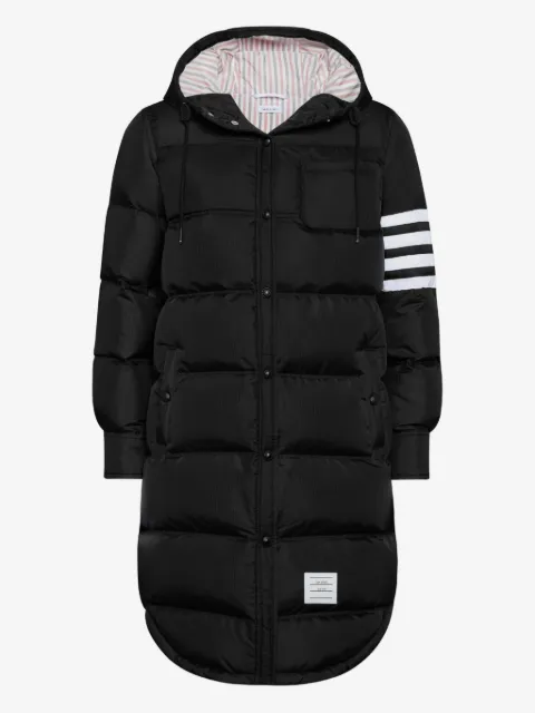 Thom Browne ripstop 4-bar parka