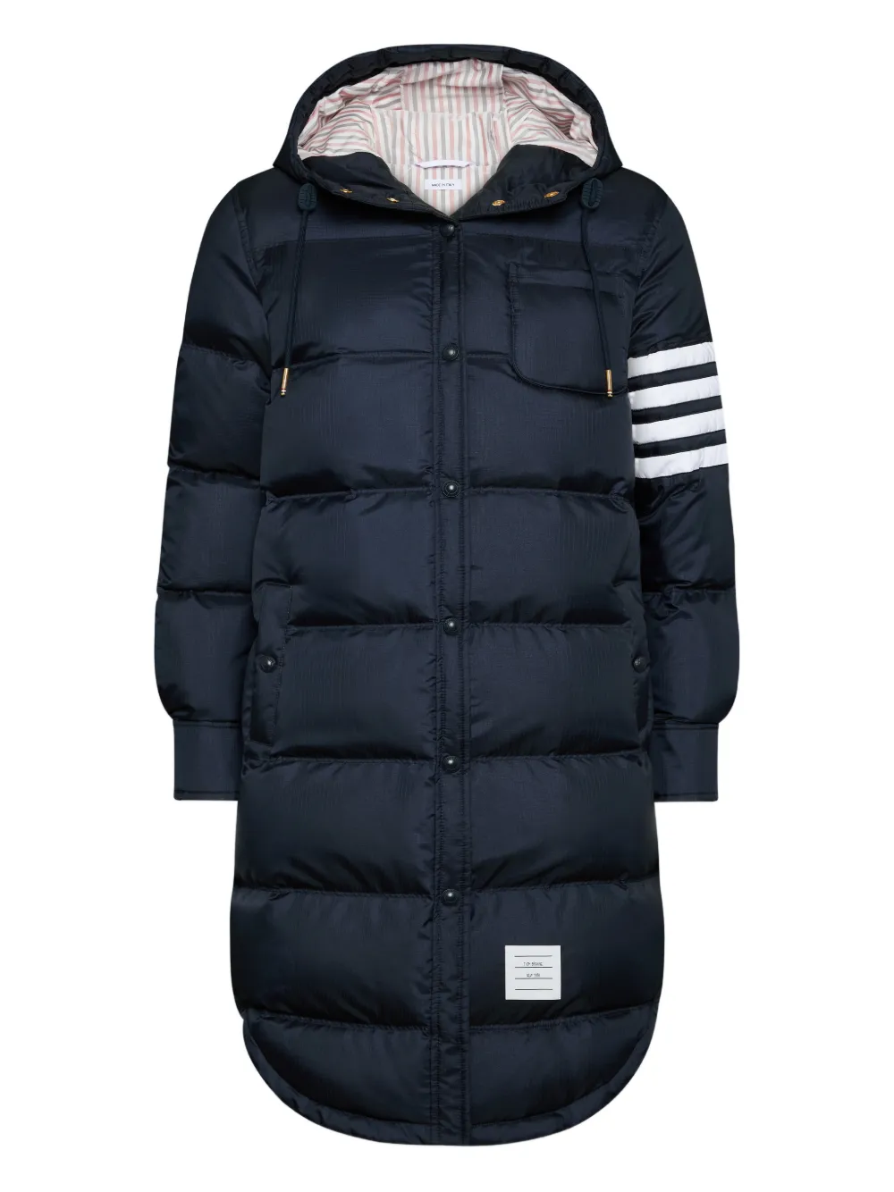 Thom Browne lightweight 4-bar parka | Blue | Image 1