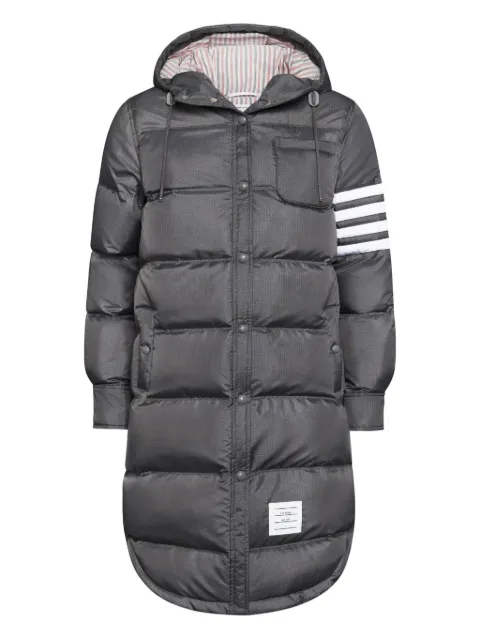 Thom Browne ripstop 4-bar parka