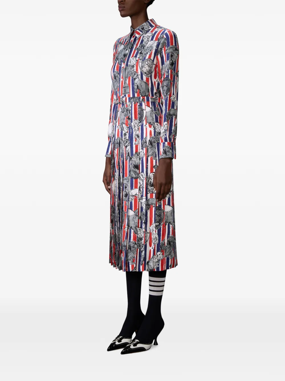  Thom Browne Vestido Hector - Blanco 