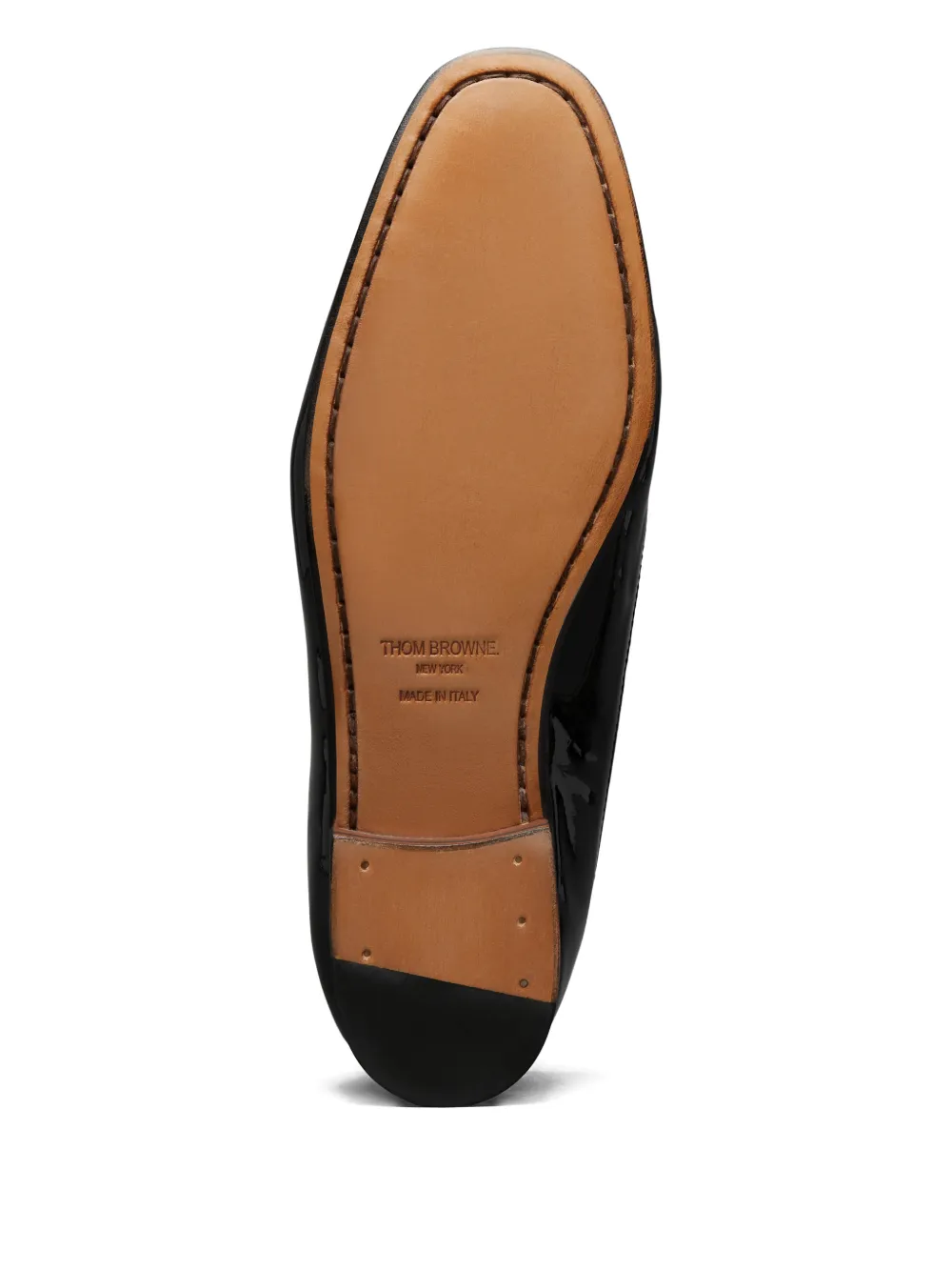 Thom Browne Opera patent-leather pumps Zwart