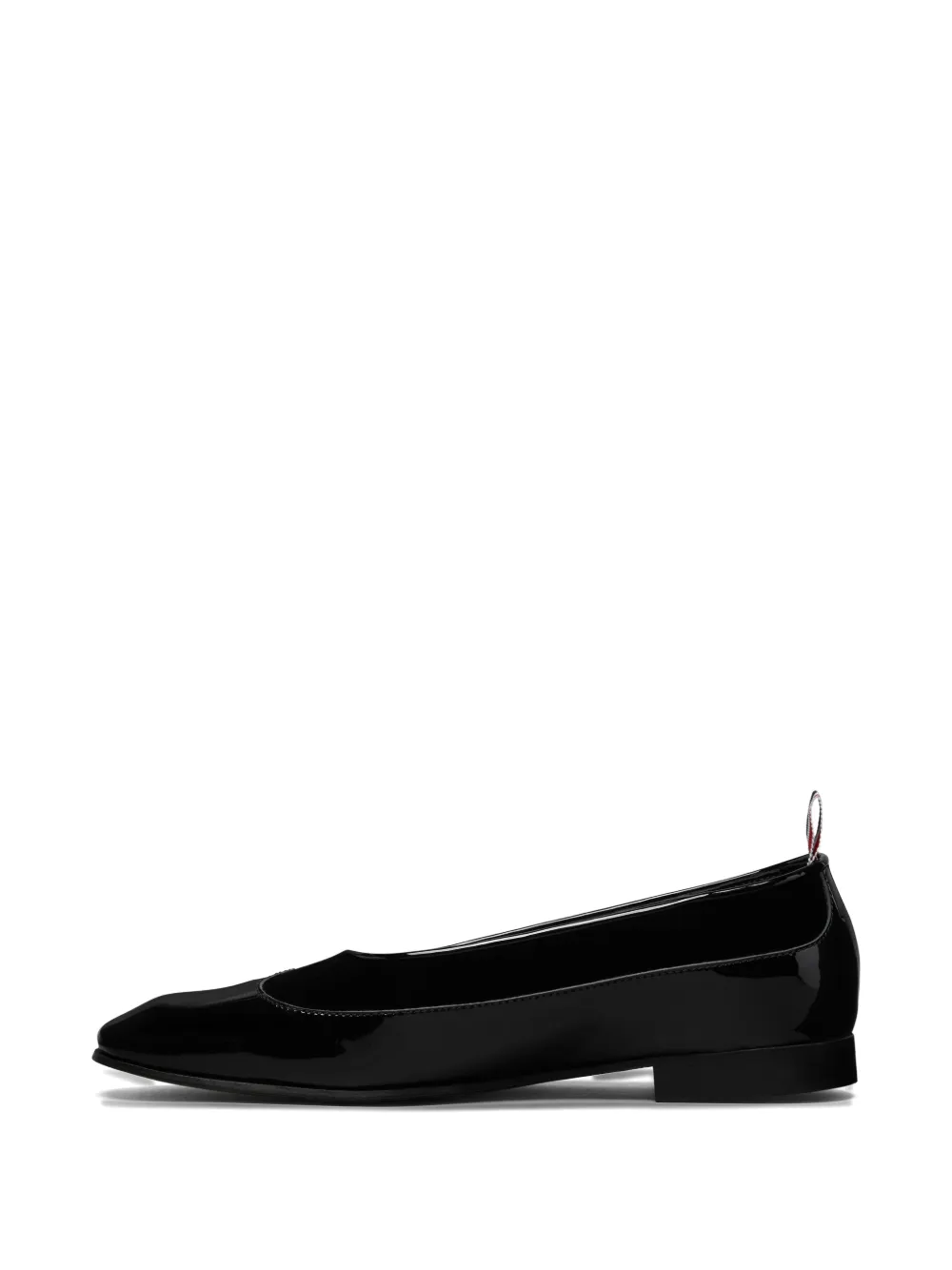 Thom Browne Opera patent-leather pumps Zwart