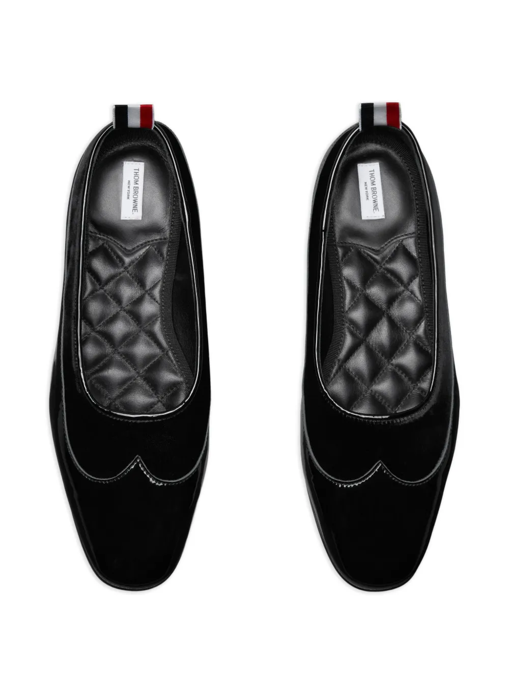  Thom Browne Opera Patent-leather Pumps - Black 