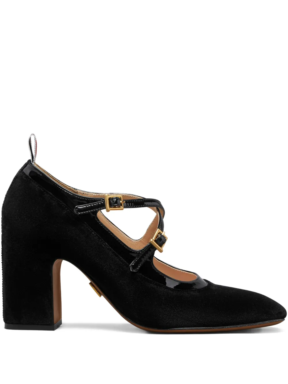 Thom Browne Thom John criss-cross buckle pumps - Nero