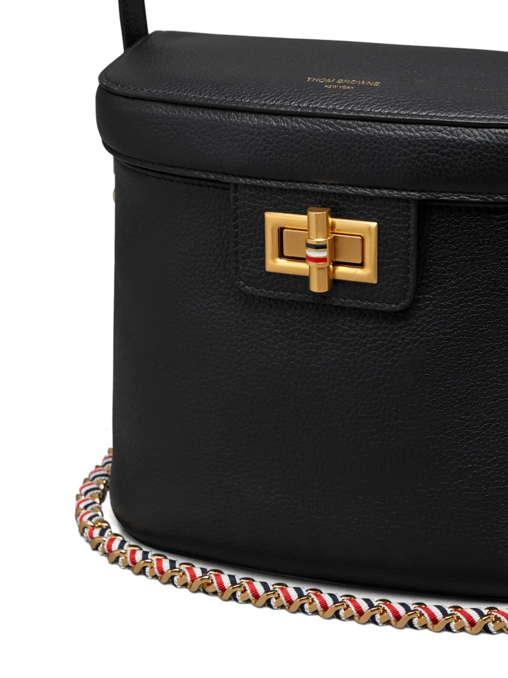 Thom Browne Bewerkte shopper Zwart