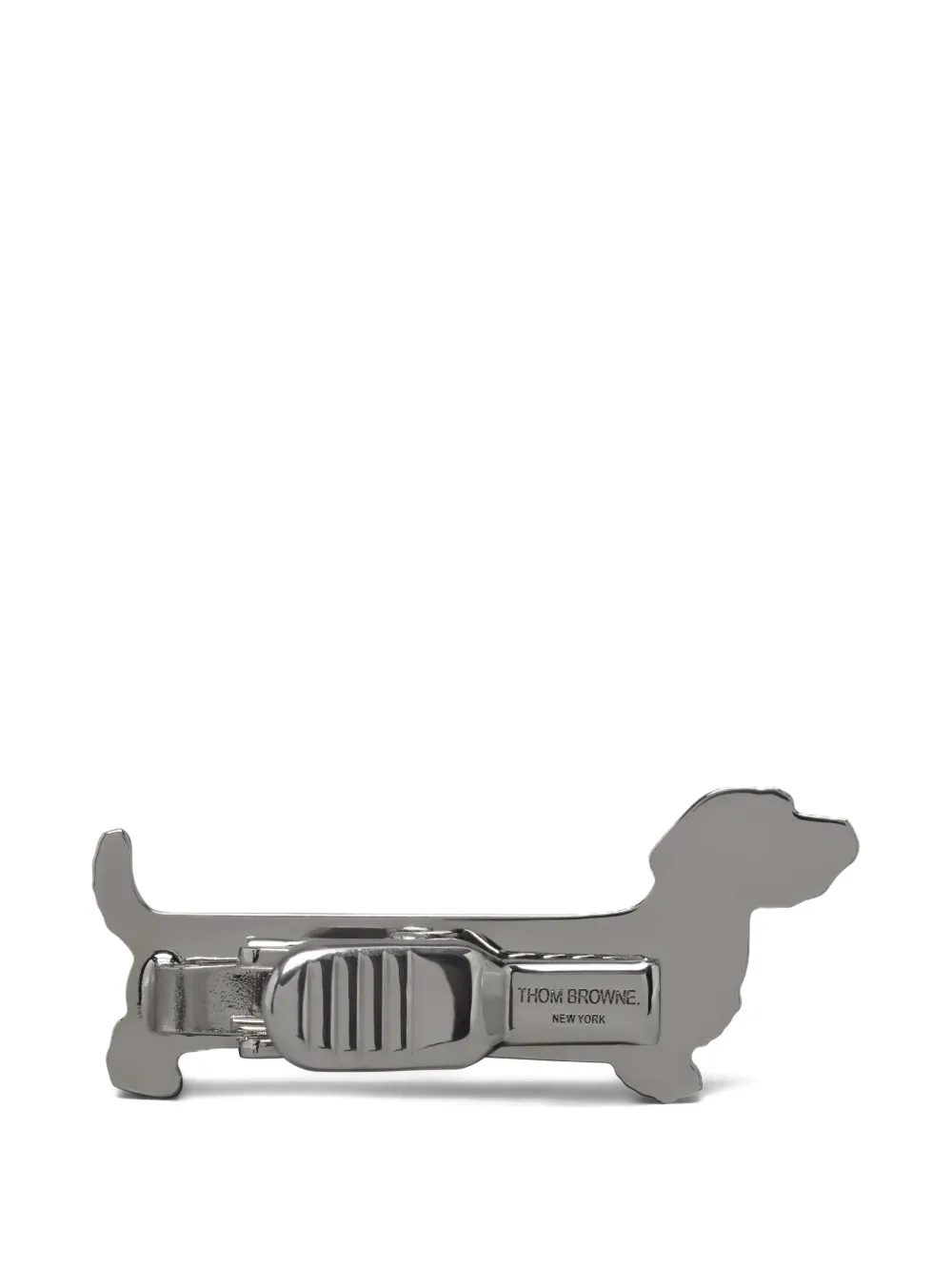 Thom Browne Limousine Hector stropdasspeld met kristallen - Zilver