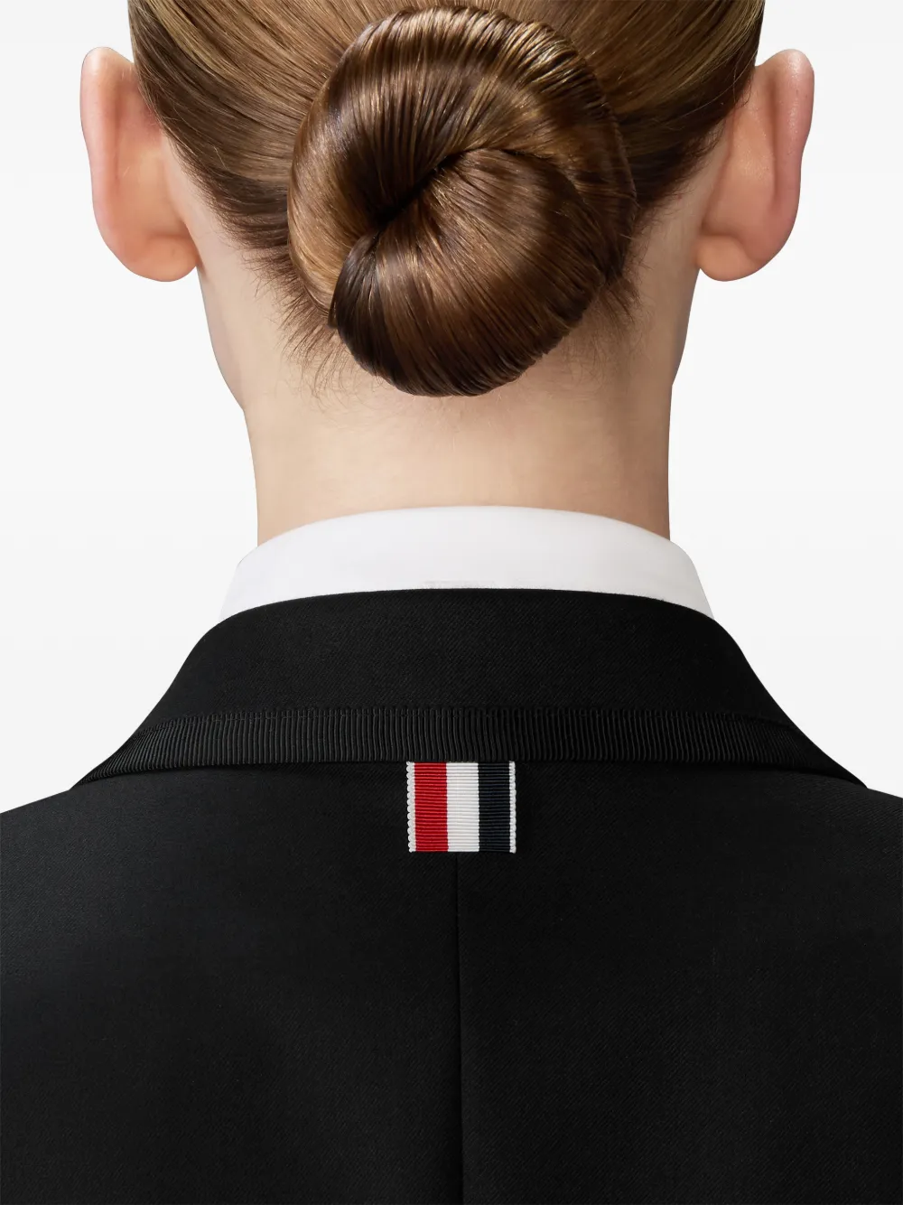 Thom Browne Twill jack Zwart