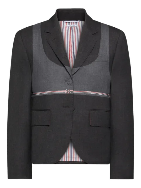 Thom Browne twill trompe-l'œil jacket