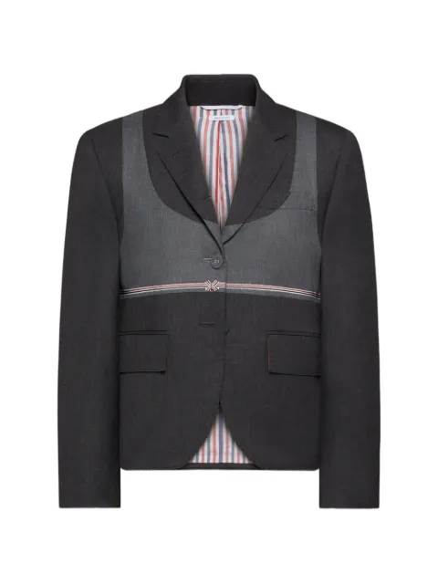 Thom Browne super 120's twill trompe-l’œil bikini sportcoat