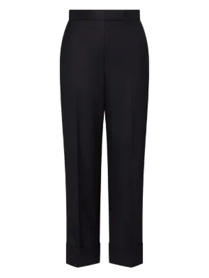 Giorgio Armani ベルベット パンツ | ブラック | FARFETCH JP