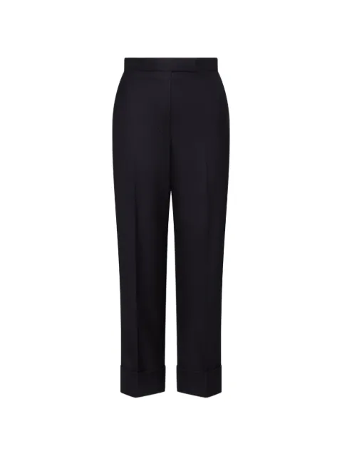 Thom Browne pantalon de smoking super 120's en laine à rayures